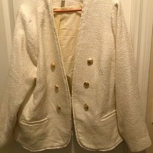 Cream colour jacket NWOT